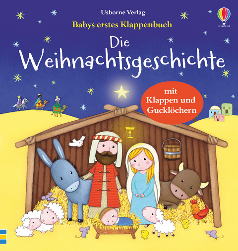 Babys erstes Klappenbuch: Die Weihnachtsgeschichte - Jessica Greenwell, Sam Taplin