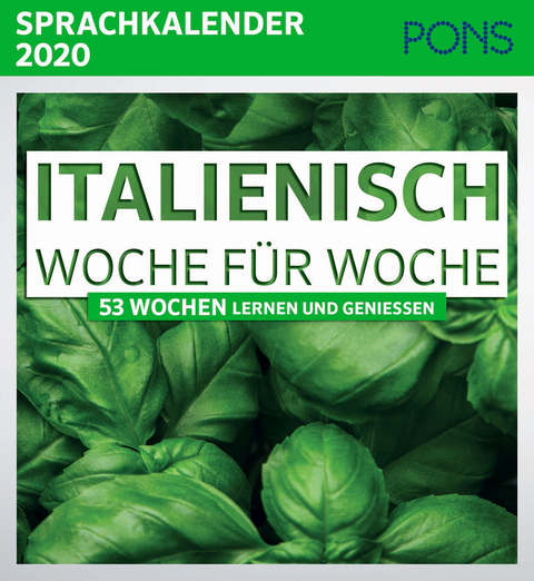 PONS Sprachkalender 2020 Italienisch Woche für Woche