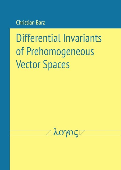 Differential Invariants of Prehomogeneous Vector Spaces - Christian Barz