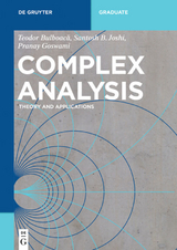 Complex Analysis - Teodor Bulboacǎ, Santosh B. Joshi, Pranay Goswami