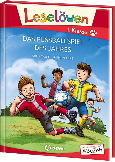 Leselöwen 1. Klasse - Das Fußballspiel des Jahres (Großbuchstabenausgabe) - Anna Taube