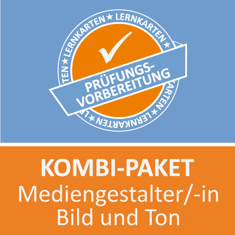 Kombi-Paket Mediengestalter Bild und Ton Lernkarten - Jennifer Christiansen, Michaela Rung-Kraus