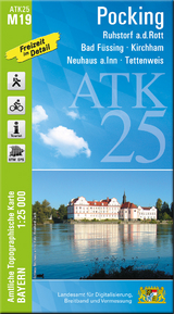 ATK25-M19 Pocking (Amtliche Topographische Karte 1:25000) - 