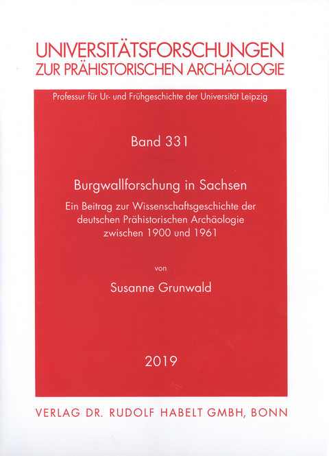 Burgwallforschung in Sachsen - Susanne Grunwald