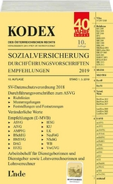 KODEX Sozialversicherung 2019, Band III - Baumann, Herta; Jakobs, Veronika; Doralt, Werner