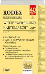 KODEX Wettbewerbs- und Kartellrecht 2019 - Becka, Marcus; Doralt, Werner