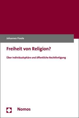 Freiheit von Religion? - Johannes Fioole