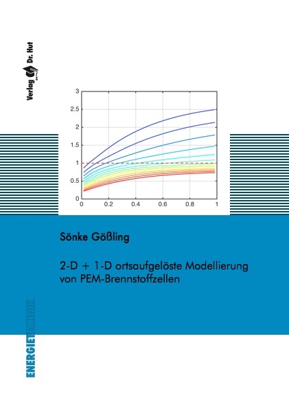 2-D + 1-D ortsaufgelöste Modellierung von PEM-Brennstoffzellen - Sönke Gößling