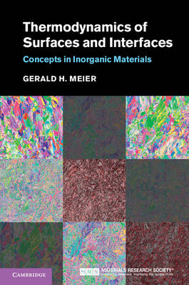 Thermodynamics of Surfaces and Interfaces -  Gerald H. Meier