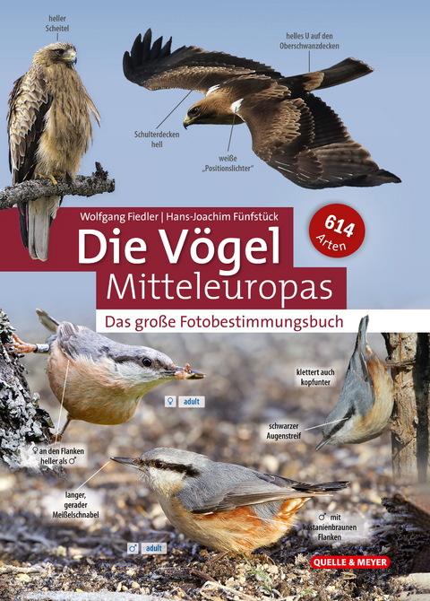 Die Vögel Mitteleuropas - Wolfgang Fiedler, Hans-Joachim Fünfstück