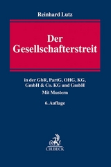 Der Gesellschafterstreit - Lutz, Reinhard