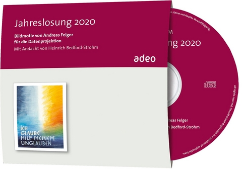 CD-ROM mit Bildbetrachtung - Jahreslosung 2020 - 