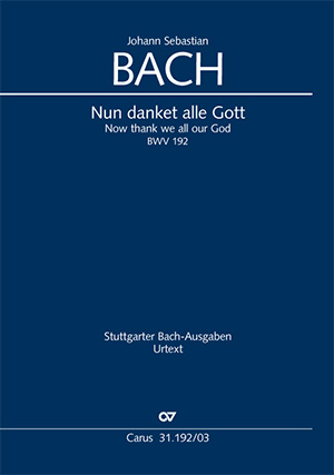 Nun danket alle Gott (Klavierauszug) - Johann Sebastian Bach