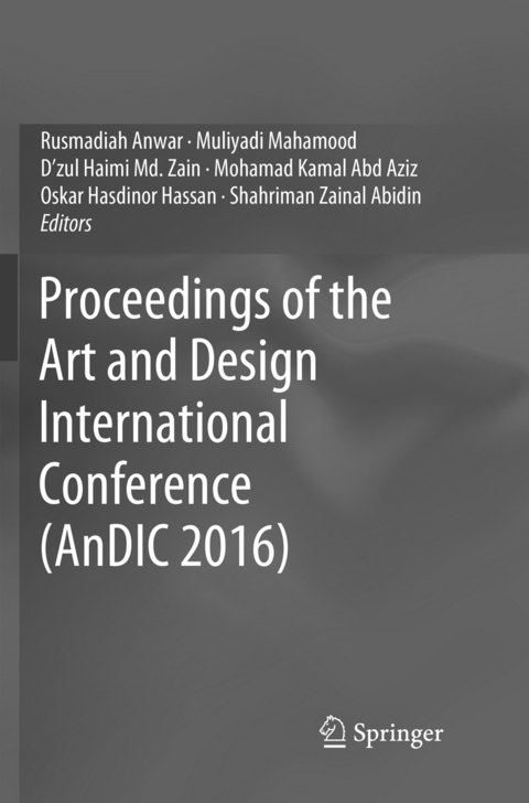 Proceedings of the Art and Design International Conference (AnDIC 2016) - 