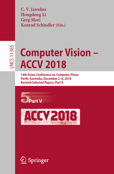 Computer Vision – ACCV 2018 - 