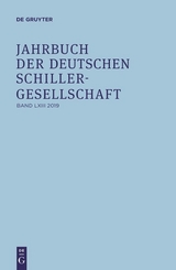 Jahrbuch der Deutschen Schillergesellschaft / 2019 - 