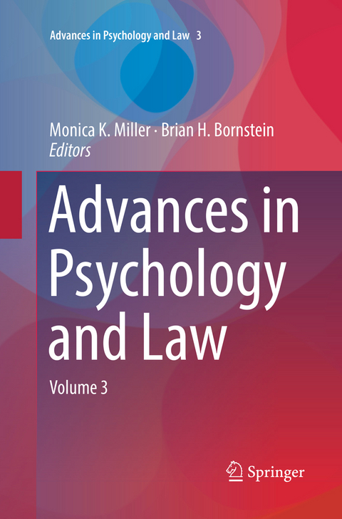 Advances in Psychology and Law - 