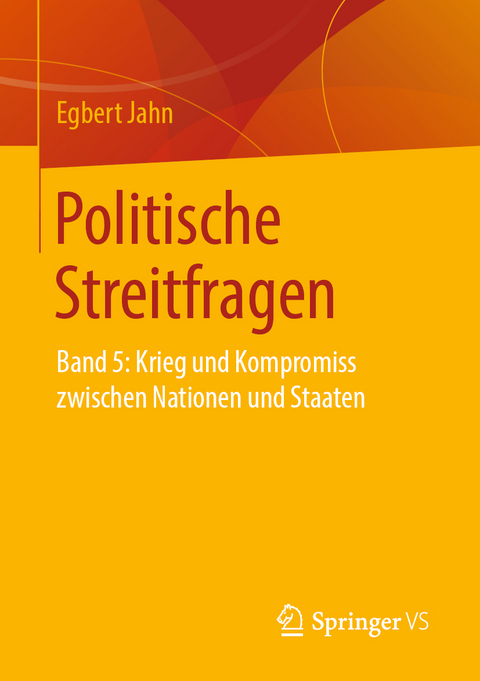 Politische Streitfragen - Egbert Jahn