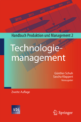 Technologiemanagement -  Walter Eversheim,  Günther Schuh