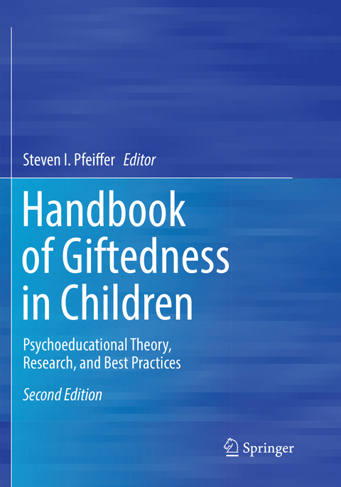 Handbook of Giftedness in Children - 