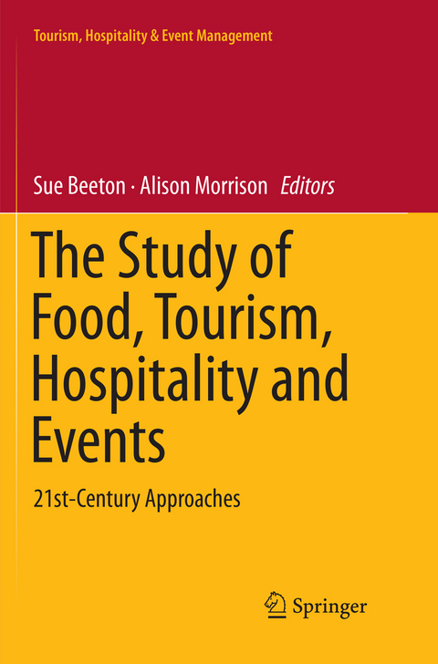 The Study of Food, Tourism, Hospitality and Events - 