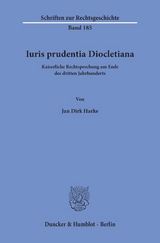 Iuris prudentia Diocletiana. - Jan Dirk Harke