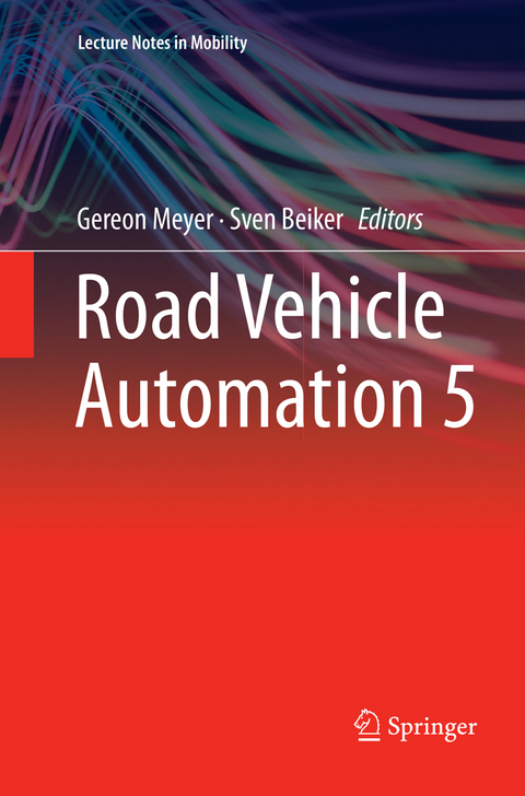 Road Vehicle Automation 5 - 