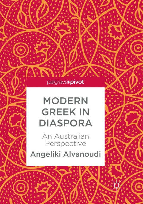 Modern Greek in Diaspora - Angeliki Alvanoudi