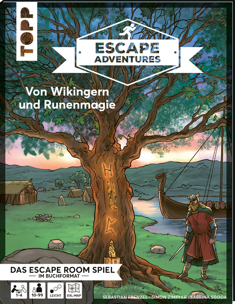 Escape Adventures – Von Wikingern und Runenmagie - Simon Zimpfer, Sebastian Frenzel, Sabrina Sgoda
