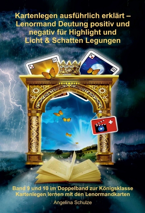 Kartenlegen ausführlich erklärt – Lenormand Deutung positiv und negativ für Highlight und Licht & Schatten Legungen - Angelina Schulze