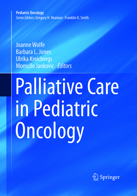 Palliative Care in Pediatric Oncology - 