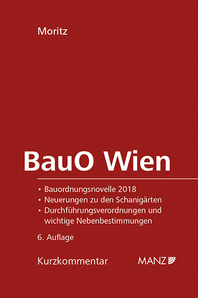 Bauordnung für Wien - Reinhold Moritz