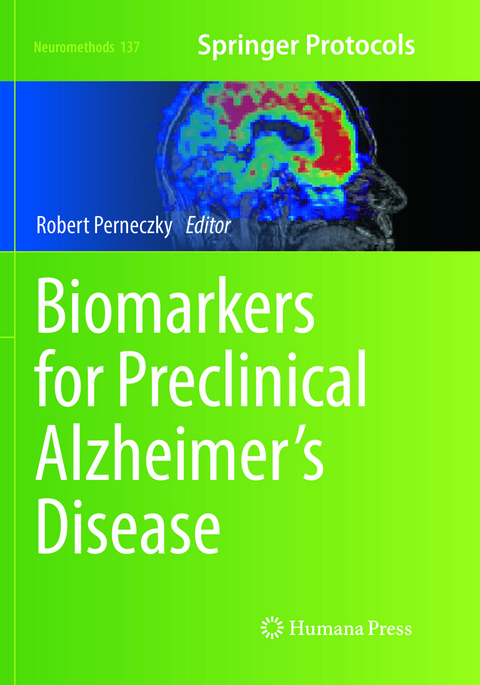 Biomarkers for Preclinical Alzheimer’s Disease - 