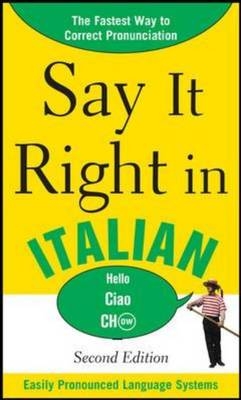 Say It Right in Italian -  NA EPLS