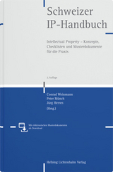 Schweizer IP-Handbuch - Mathias Bebi, Stephan Beutler, Jörn Block, Fritz Blumer, Sergio Bortolani, Frédéric Brand, Tobias Bremi, Yves Bugmann, Carmen De la Cruz Böhringer, Lara Dorigo, Claudia Fesch, Roland Fischer, Joachim Frommhold, Philippe Fuchs, Clara-Ann Gordon, Jens Hanebrink, Joachim Henkel, Jürg Herren, Stefan Hubacher, Jean-Marc Huber, Ursula In-Albon, Reto Inglin, Michael Isler, Stefan Keehnen, Stefan Kohler, Theda König Horowicz, Christoph Lanz-Strate, Eric Le Bellour, Matthias Leemann, Conradin Menn, Emanuel Meyer, Davide Pezzotta, Franz Probst, Andrea Roth, Andrea Roth-Rufener, Philipp Rüfenacht, Paul Rüst, Mathias Schaeli, Peter Schramm, Matthias Schweizer, Marc Schwenninger, Matthias Seemann, Alban Shabani, Matthias Städeli, Demian Stauber, Christoph Steffen, Mirjam Steger, Wolfgang Straub, Robert Mirko Stutz, Nikolaus Albert Thumm, Sandro Travaglini, Kai-Peter Uhlig, Fabio Versolatto, Meinrad Vetter, Bernard Volken, Markus Wang, Astrid Waser, Beat Weibel, Conrad Weinmann, Fabian Weinmann, Esther Wüest, Adrian Zimmerli, Johann Jakob Zürcher