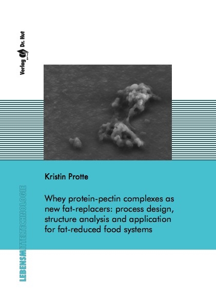 Whey protein-pectin complexes as new fat-replacers: process design, structure analysis and application for fat-reduced food systems - Kristin Protte