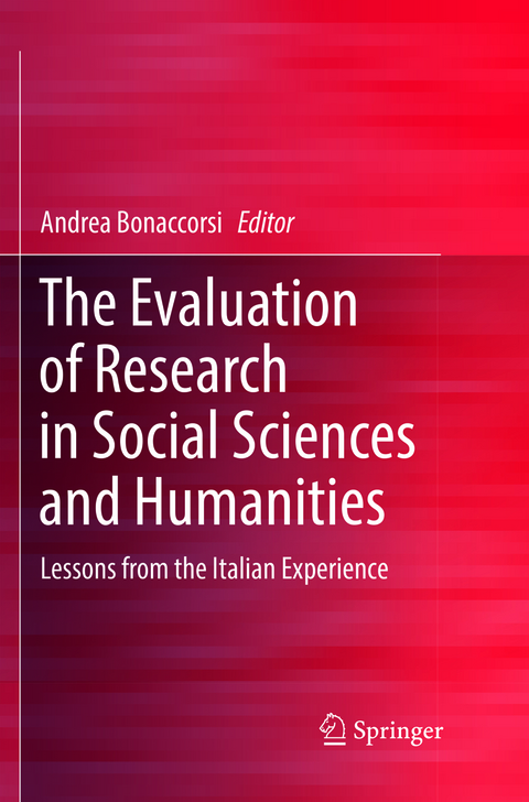 The Evaluation of Research in Social Sciences and Humanities - 