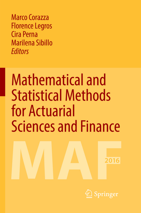 Mathematical and Statistical Methods for Actuarial Sciences and Finance - 