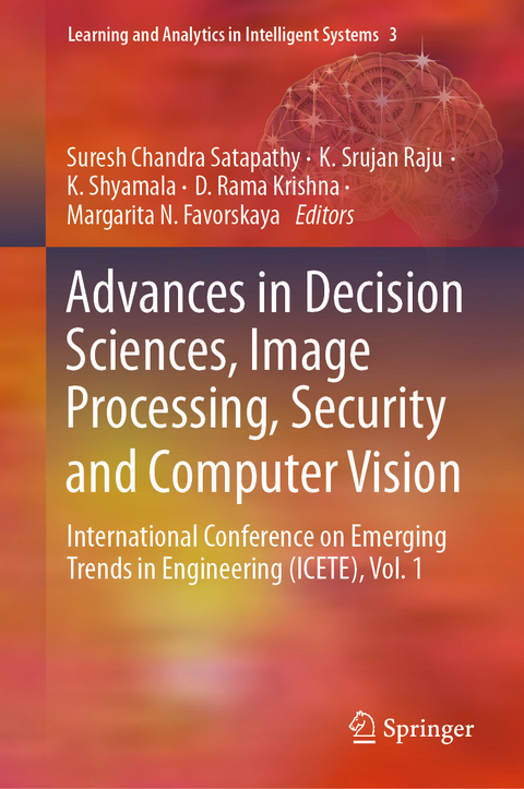 Advances in Decision Sciences, Image Processing, Security and Computer Vision - 