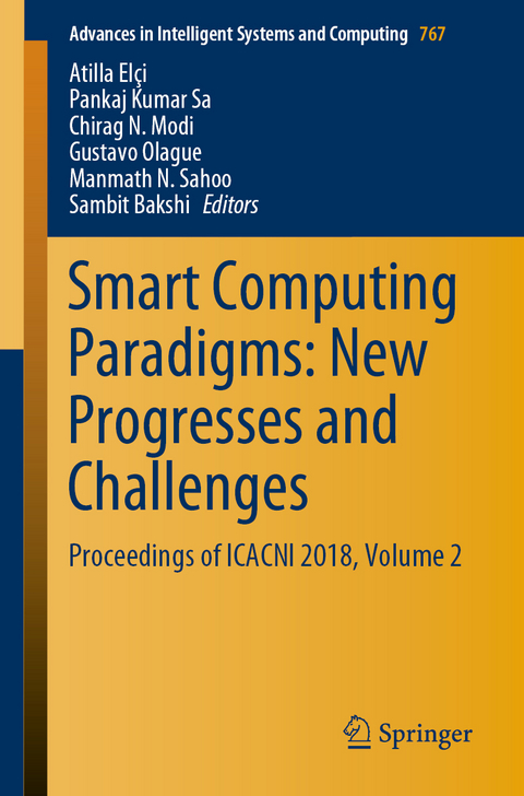 Smart Computing Paradigms: New Progresses and Challenges - 