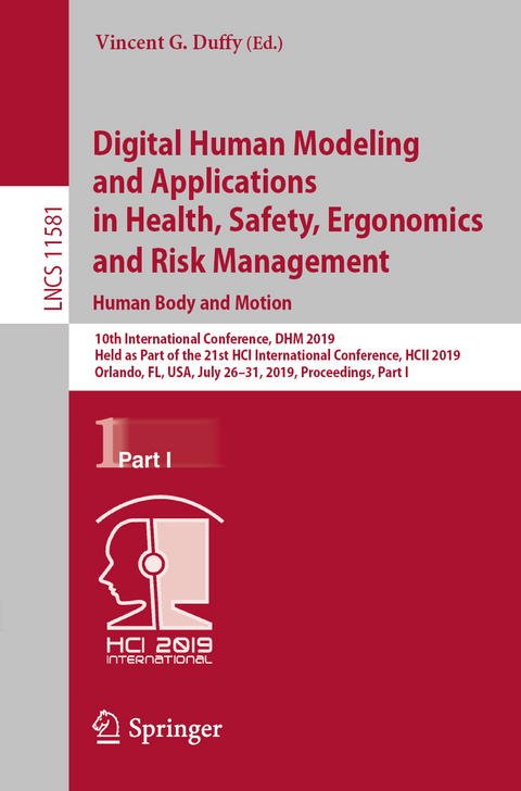 Digital Human Modeling and Applications in Health, Safety, Ergonomics and Risk Management. Human Body and Motion - 