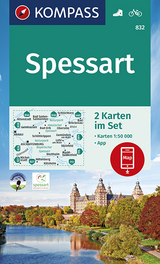KOMPASS Wanderkarte Spessart - KOMPASS-Karten GmbH