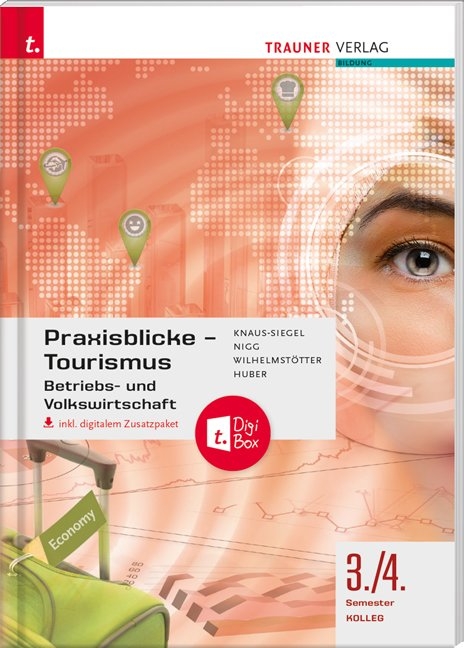 Praxisblicke Tourismus 3./4. Sem. Kolleg für Tourismus inkl. digitalem Zusatzpaket - Birgit Knaus-Siegel, Christina Nigg, Michael Wilhelmstötter, Gerhard Huber