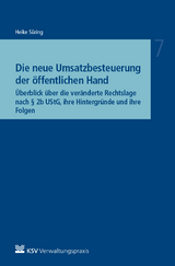 Die neue Umsatzbesteuerung der öffentlichen Hand - Heike Süring