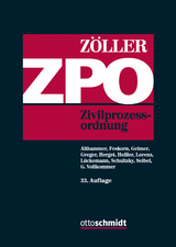 Zivilprozessordnung - Zöller, Richard