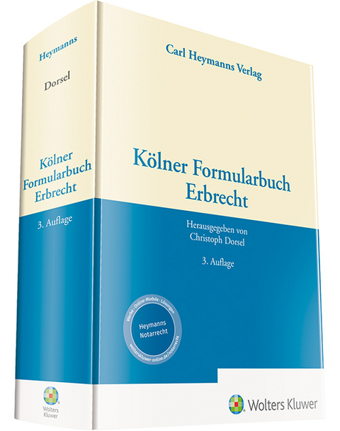 Kölner Formularbuch Erbrecht - 