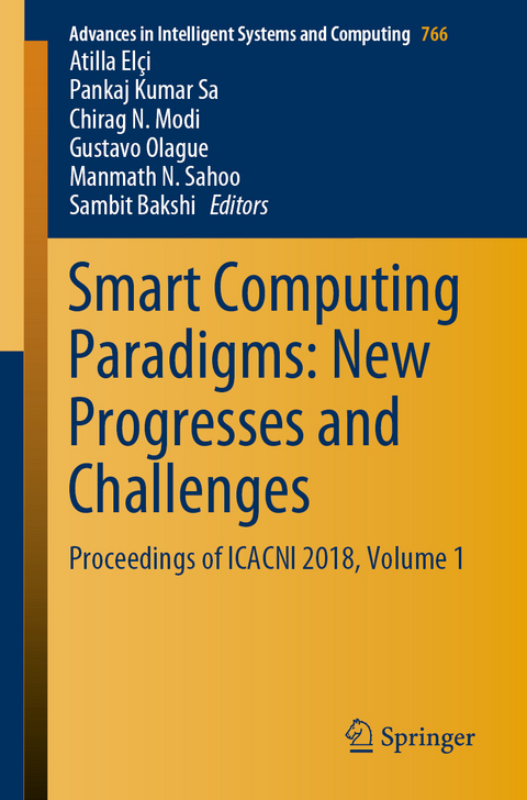 Smart Computing Paradigms: New Progresses and Challenges - 