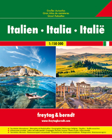 Italien, Großer Autoatlas 1:150.000 - 