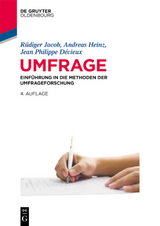Umfrage - Jacob, Rüdiger; Heinz, Andreas; Décieux, Jean Philippe