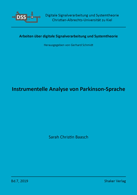 Instrumentelle Analyse von Parkinson-Sprache - Sarah Christin Baasch